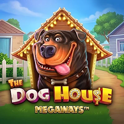 Dog House Megaways slot game tile in the RocketPlay pokies lobby
